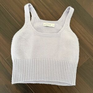 Petal & Pup Lavender Knit Top